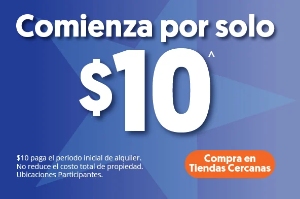 Comienza por solo $10
